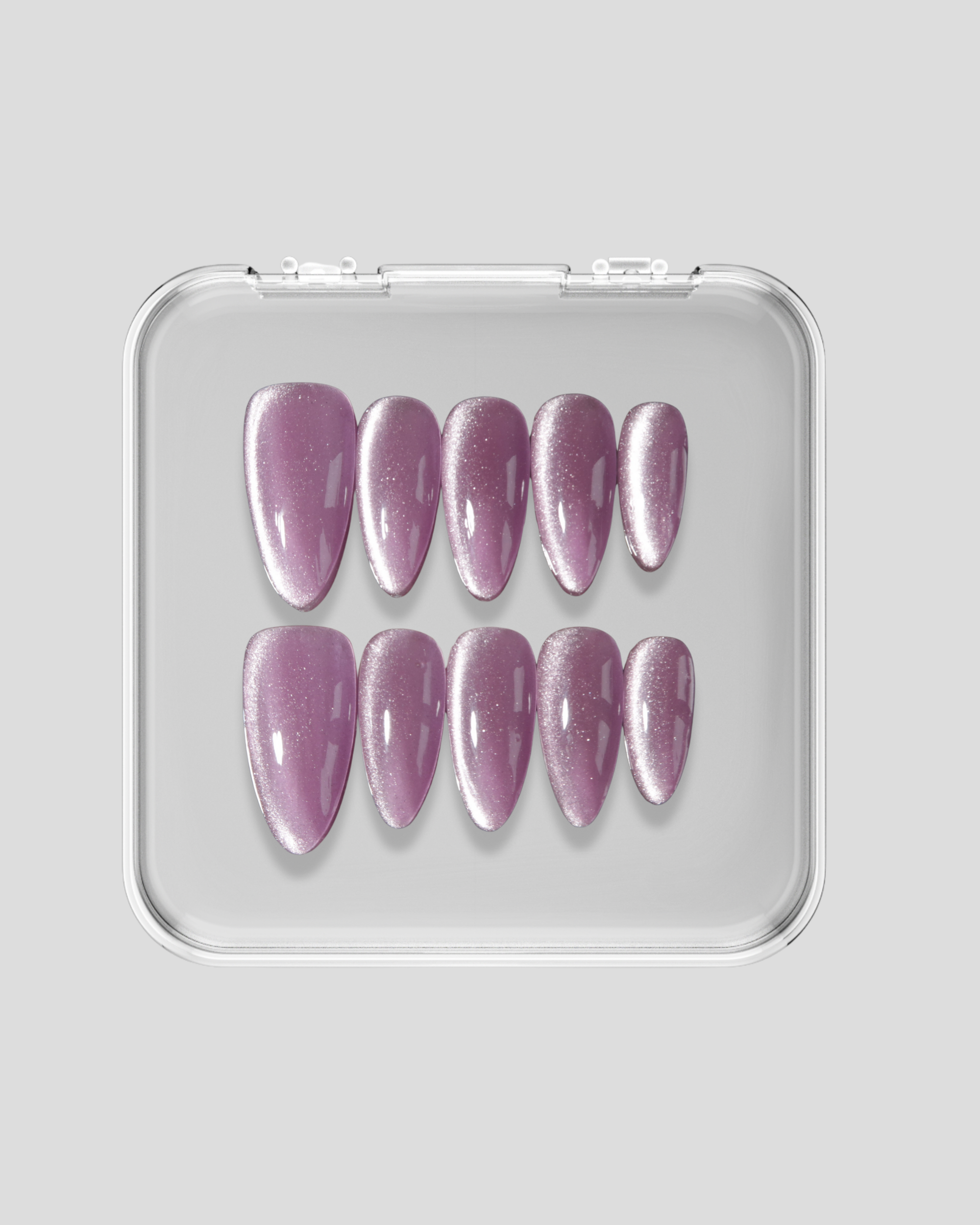 Violet Tulip: Velvet Cat Eye Nails