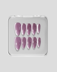 Violet Tulip: Velvet Cat Eye Nails