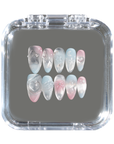 The Baby Slime: Blue and Pink Nails
