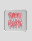 Stomach Butterflies: Bubble Gum Pink Nails