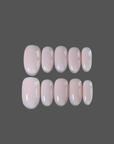 Milky Pink Classic: White & Slight Pink Blend
