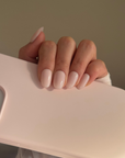 Milky Pink Classic: White & Slight Pink Blend