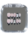 Mwah: Chic Black French Tips