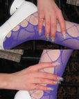 Girlhood: Pastel Chrome Nails with Swirl Designs