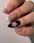 Dotted Spring: Modern Polka Dot & Lily