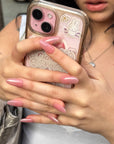 Pink Gloss: Juicy Nails