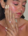 Nostalgia: Vintage Pastel Coffin Nails