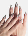 Siren Light: Velvet Cat Eye Nails