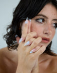 The Baby Slime: Blue and Pink Nails