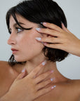 The Baby Slime: Blue and Pink Nails