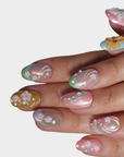 Whimsy Magic: Y2K Floral Iridescence