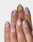 Whimsy Magic: Y2K Floral Iridescence