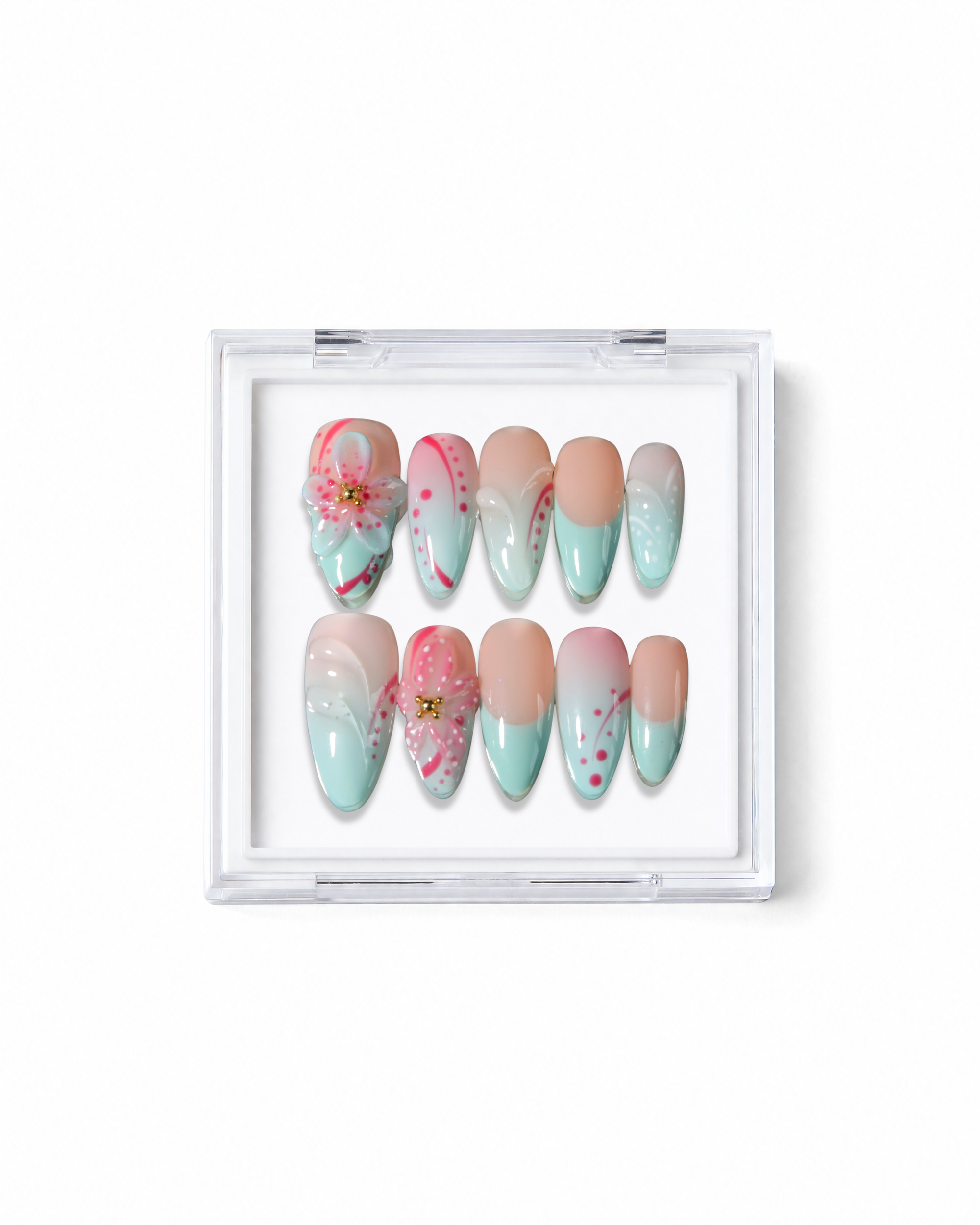 Aqua Tropic: Viral Mint French 2000s