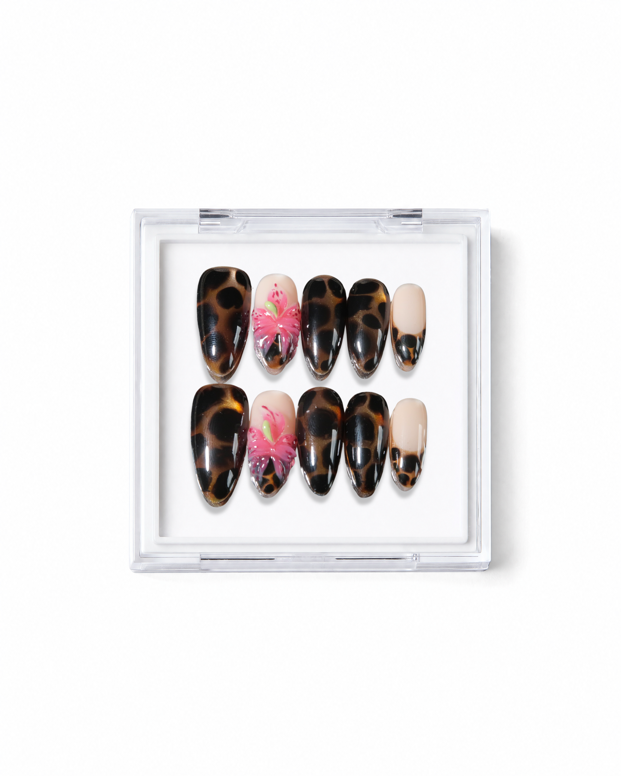 Glass Leopard: Cat-Eye Leopard Print