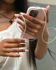 Milky Pink Classic: White & Slight Pink Blend