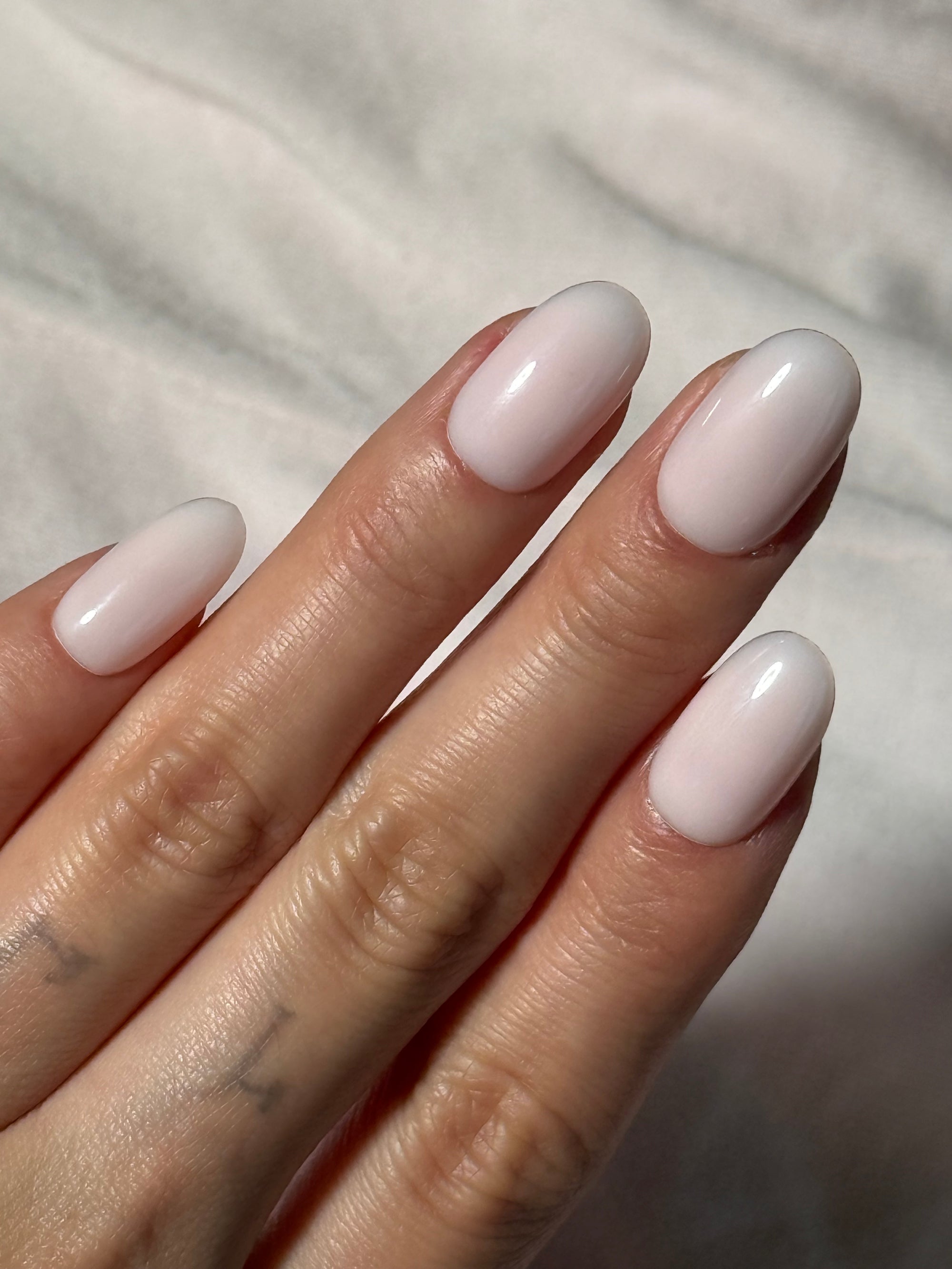 Milky Pink Classic: White &amp; Slight Pink Blend