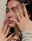 Pink Gloss: Juicy Nails