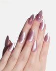 Violet Tulip: Velvet Cat Eye Nails