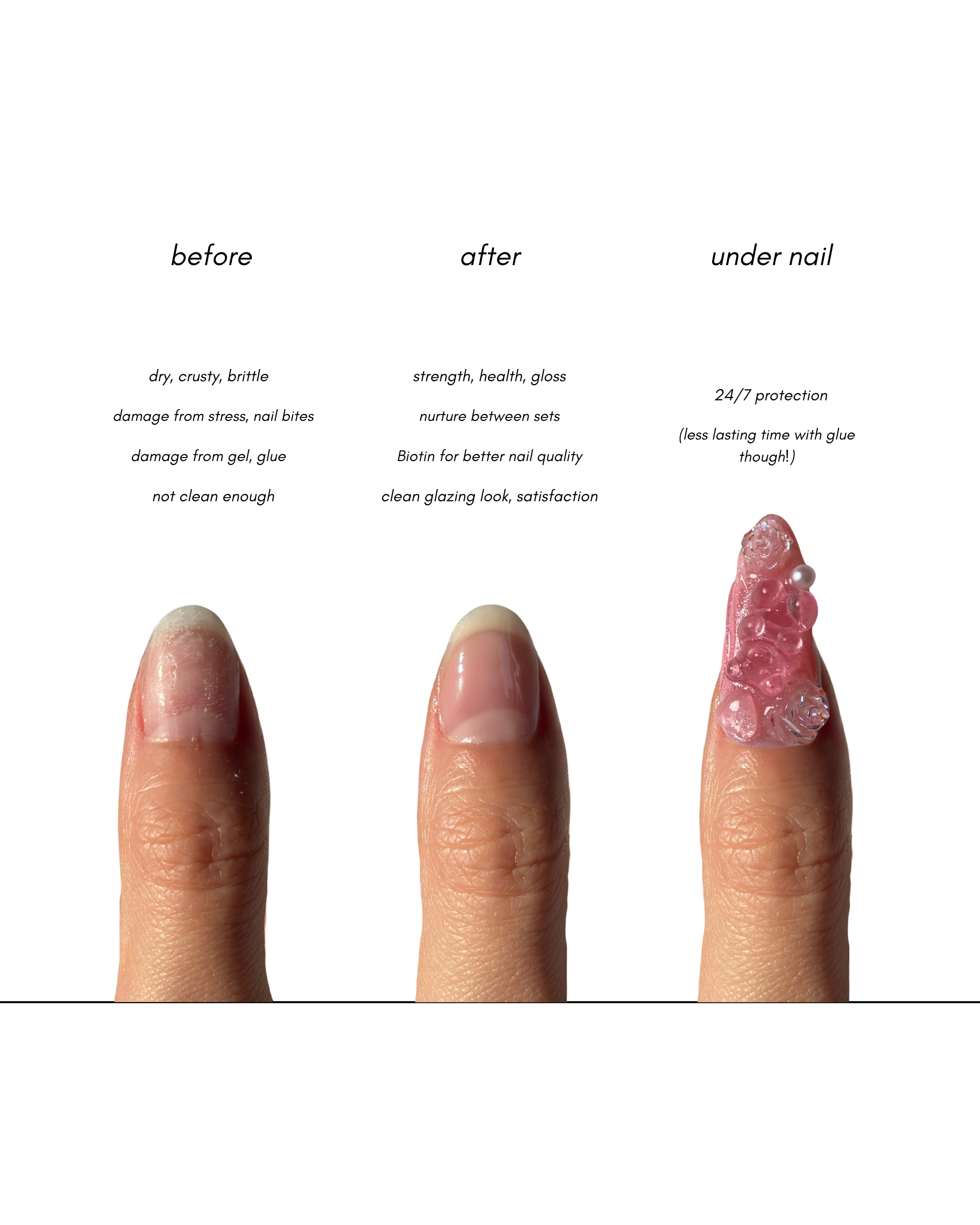 Glazing Growth - Nail Strengthener