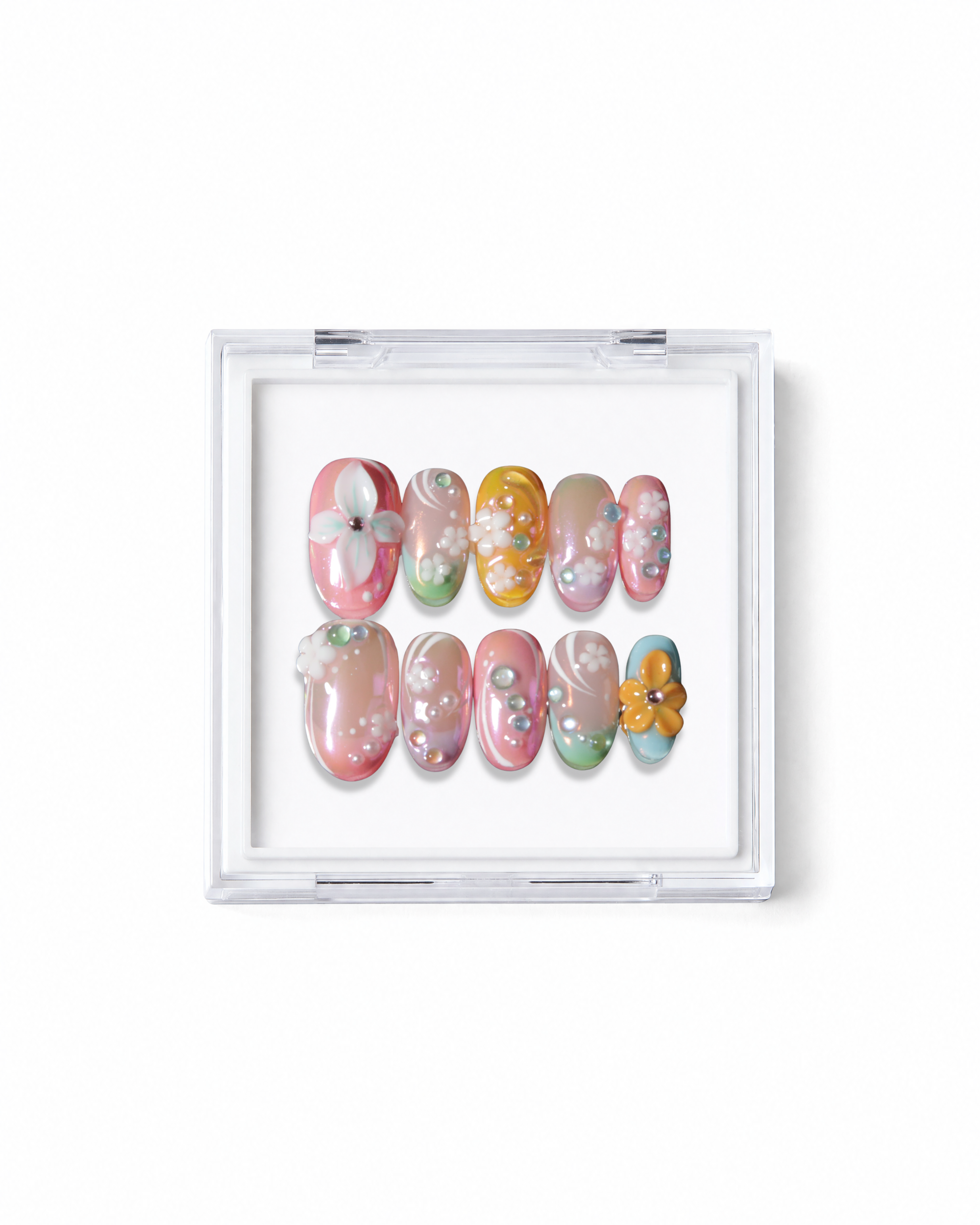 Whimsy Magic: Y2K Floral Iridescence