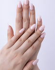 Milky Pink Classic: White & Slight Pink Blend