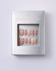 Dreamy Dots: Pastel Brown & Pink Chic